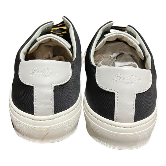 Good Man Brand Legacy Lo Top Black Nylon Canvas Sneakers Lace Up Men's Size 12 - Picture 9 of 12